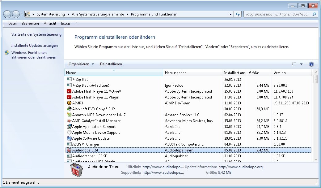 Programm lässt sich nicht deinstallieren Hilfe und Lösungen