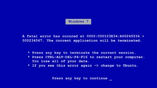 Bluescreen in Windows 7: So behebt ihr die Abbruchfehler