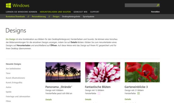 Windows 8 Themes installieren – So holt ihr euch die Designs auf den PC
