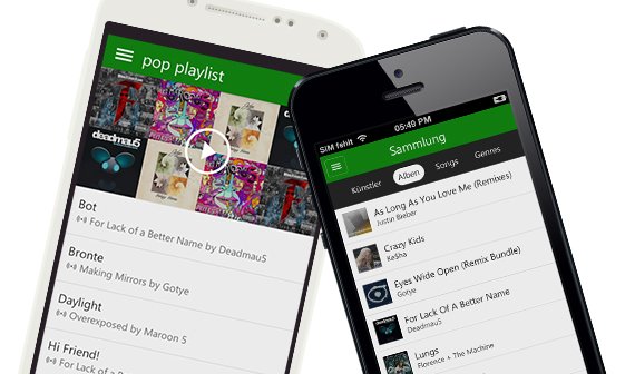 Xbox Music für iOS und Android: Streaming-App ohne Werbung