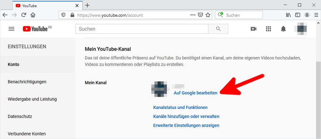 Youtube Namen ändern Youtube Namen ändern