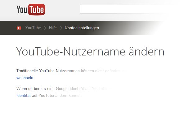 YouTube-Namen ändern – So ändert ihr euren Nutzernamen