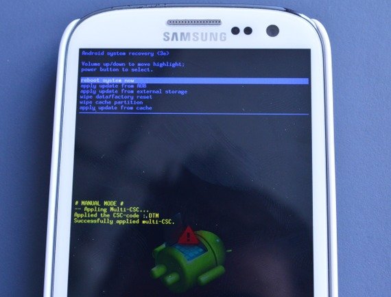 Galaxy S3 Recovery Mode