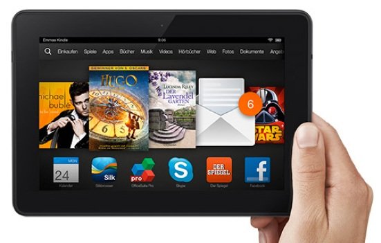 Screenshot mit dem Kindle Fire HD und Paperwhite erstellen
