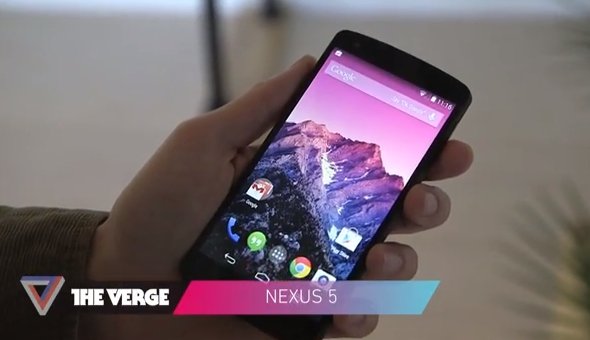 Nexus 5: Erstes kurzes Hands-On-Video online