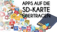 Android: Apps auf SD-Karte verschieben, speichern und installieren