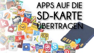 Android: Apps auf SD-Karte verschieben, speichern und installieren