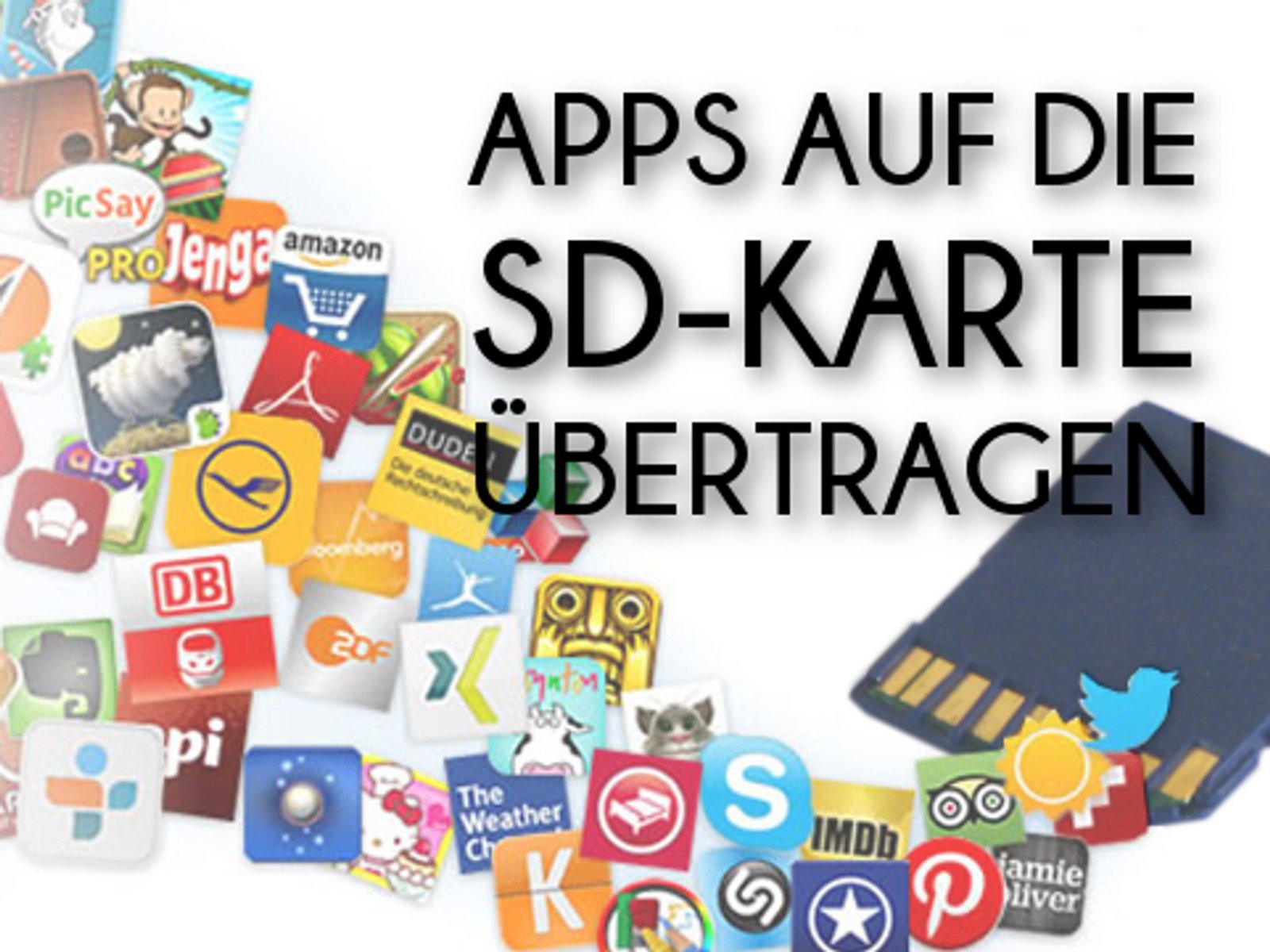 Abnormaal Bemiddelaar Tablet Apps auf SD-Karte verschieben und SD-Karte zum internen Speicher machen