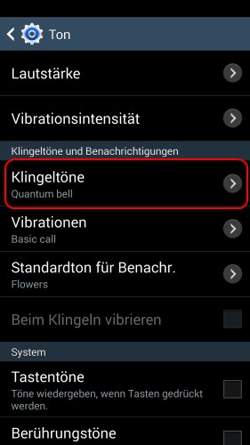 android-klingeltone