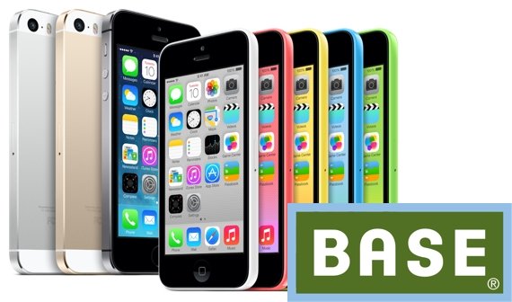 iPhone 5s und iPhone 5c bei Base (E-Plus) bald im Programm