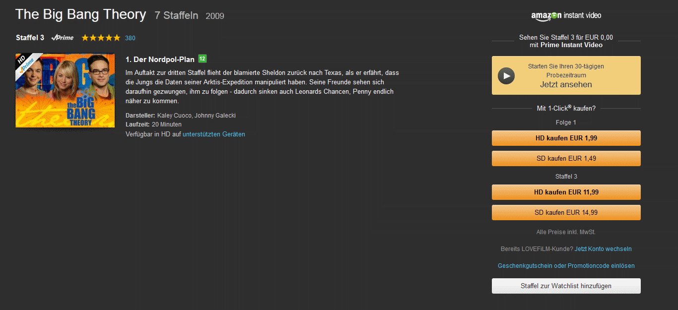 The Big Bang Theory im Stream online sehen - kostenlos und legal!