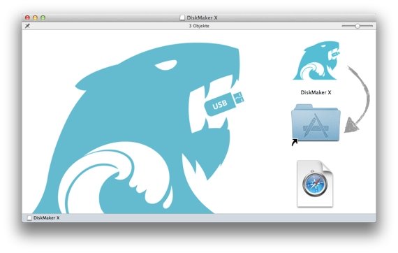 Lion DiskMaker jetzt DiskMaker X: Bootfähigen USB-Stick für Mavericks komfortabel erstellen