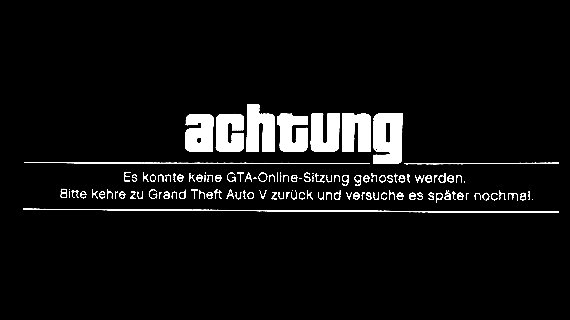 gta online geht nicht