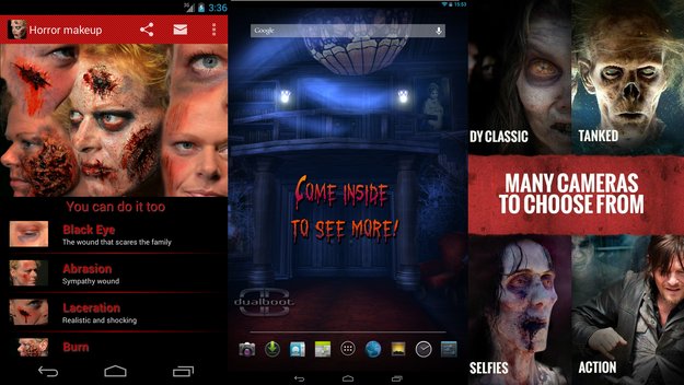 Halloween-Apps: Top 5 Live Wallpaper und Android-Apps mit Gruselfaktor