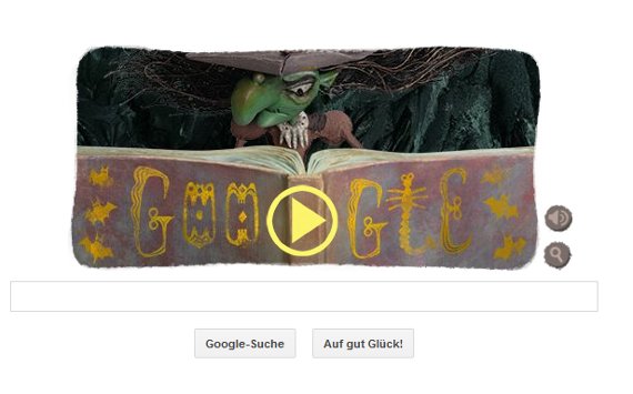 Happy Halloween: So funktioniert das schaurige Google Doodle mit der Hexe