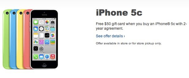 iPhone 5c: US-Händler senken Preise für Vorweihnachtszeit