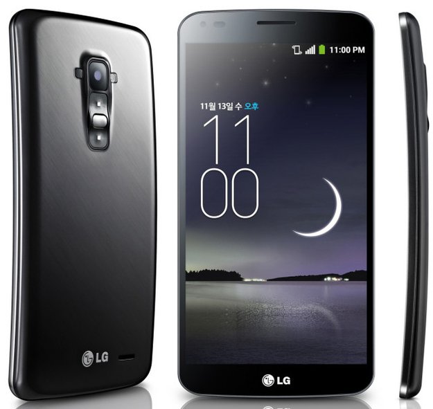 Das LG G Flex ist tatsächlich flexibel