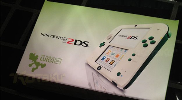 Nintendo: 2DS im Luigi-Design aufgetaucht