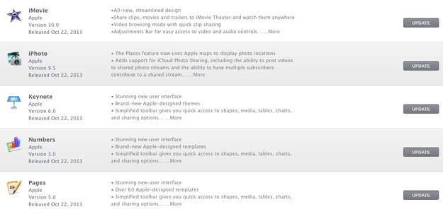 iWork und iLife: Manche Bestandskunden sehen kostenlose Mac-Updates nicht