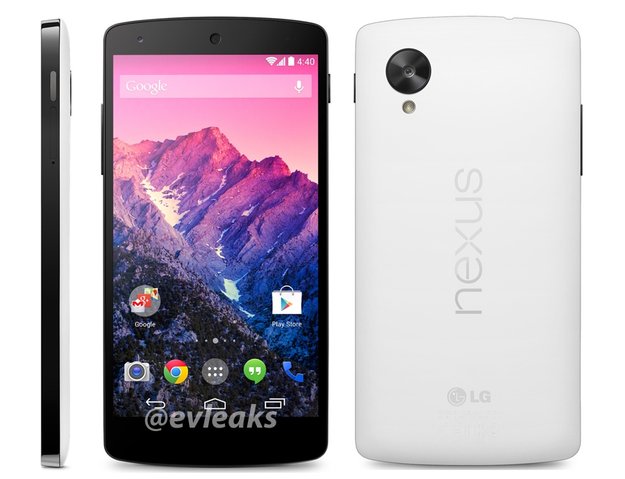 Nexus 5: Weiße Version gesichtet, Start am 1.11. angedeutet