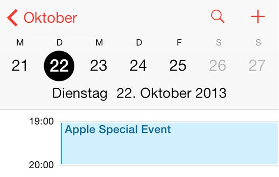 Apple Special Event am 22. Oktober: Neue iPads, Mac Pro und OS X Mavericks