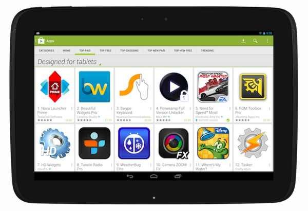 Play Store kennzeichnet demnächst für Tablets optimierte Apps