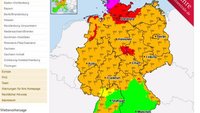 Unwetterzentrale aktuell: Sturm-Warnungen heute - Update: Bahnverkehr eingestellt in NRW