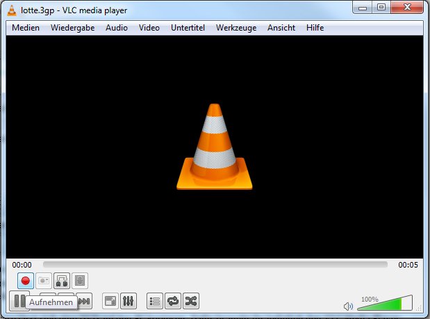 Der VLC Media Player speichert und spielt m3u8-Dateien ab.