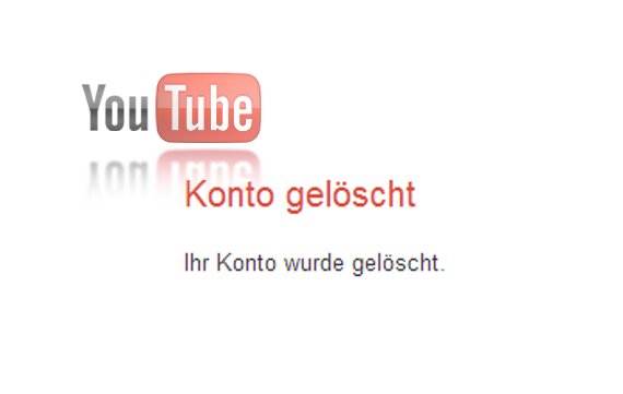 wie lösche ich meinen youtube kanal