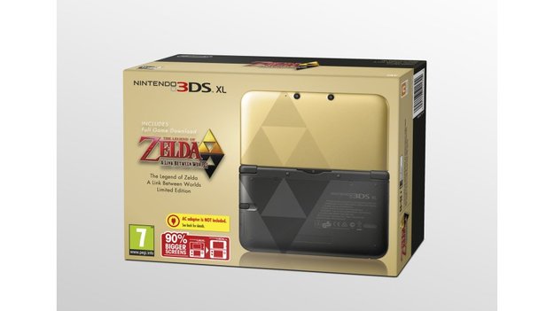 Nintendo: 3DS XL im The Legend of Zelda- und Luigi-Design vorgestellt