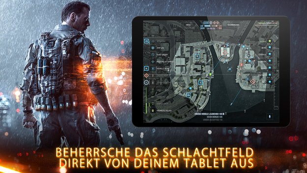 Battlefield 4: Commander-Companion-App in den Play Store marschiert
