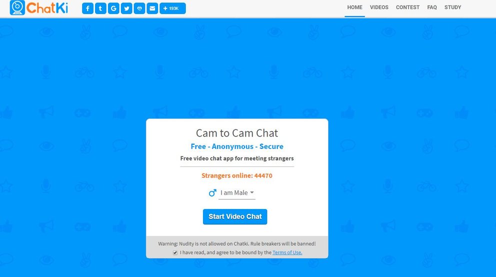 Web cam chat ohne anmeldung