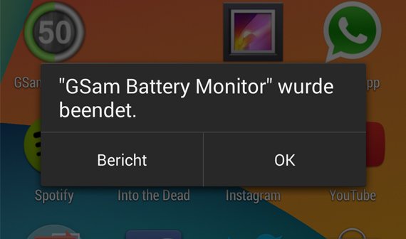 Was macht Google da: Akku Apps aktuell unter Android 4.4 nutzlos