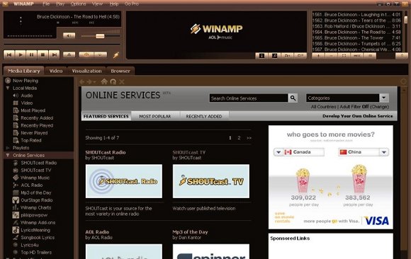 Winamp Mediaplayer
