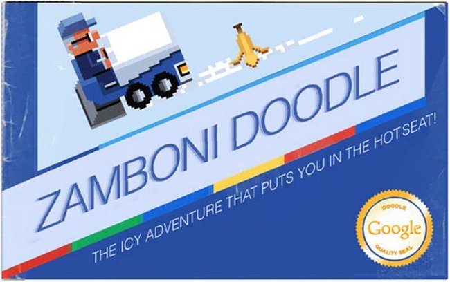 Zambonie Google Doodle