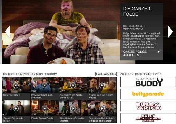 Bully macht Buddy im Stream: Alle Folgen der ProSieben-Sitcom online