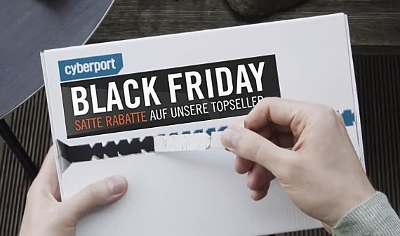 Black Friday 2013 bei Cyberport:10 Prozent Rabatt auf über 150 Produkte - Update