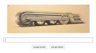 Raymond Loewy: Google Doodle ehrt den Erfinder der Stromlinienführung