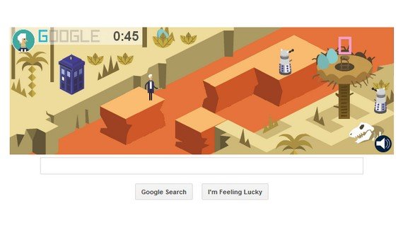 Google Doodle Game: Doctor Who