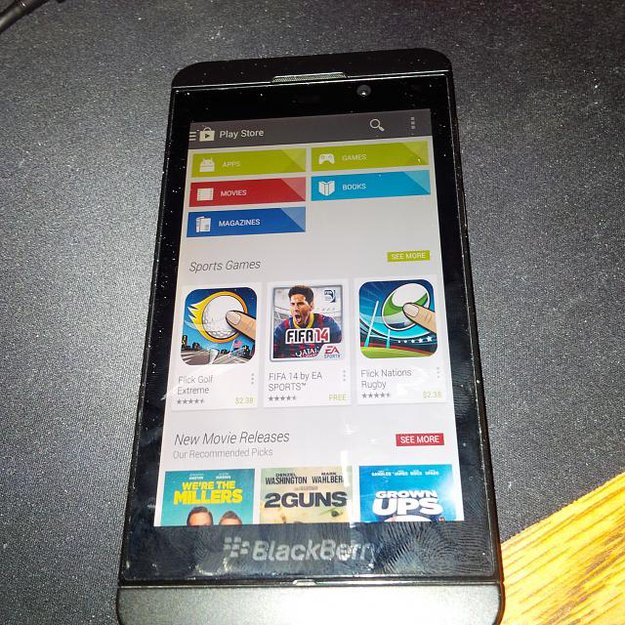 Play Store-Unterstützung für Blackberry 10.2.1 (Gerücht)