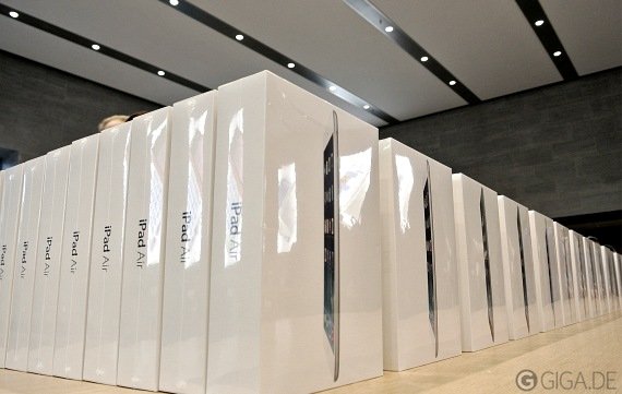 iPad Air neu im deutschen Apple Store: Teilweise ausverkauft (Update)