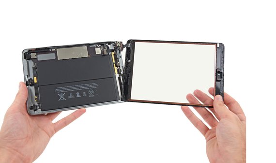 iPad mini 2 zerlegt: Reparatur schwierig - sonst keine Überrasschungen