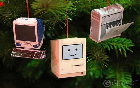 Zum Selbermachen: Weihnachts-Deko für Apple-Fans