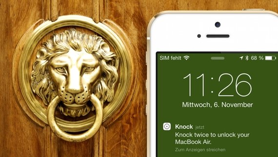 Mac mit dem iPhone entsperren: Knock ID statt Touch ID (Test)