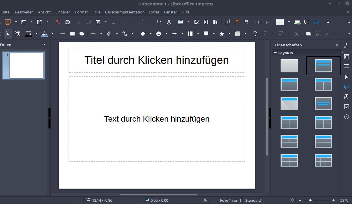 libreoffice impress powerpoint