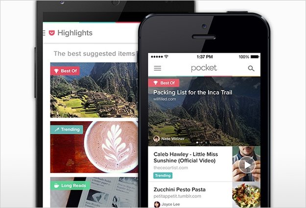 Pocket 5.0 für Android: Großes Update macht die Read-it-Later-App noch praktischer