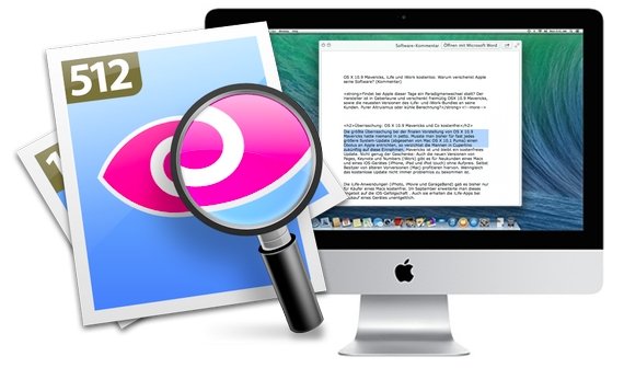 OS X 10.9 Mavericks: In Quick Look Text markieren und kopieren (Tipp)
