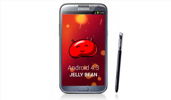 Android 4.3 könnte bald für das Samsung Galaxy Note 2 kommen