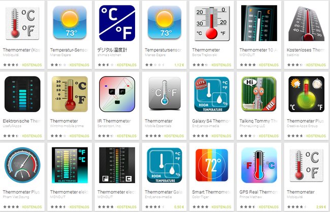 thermometer apps google play store_giga