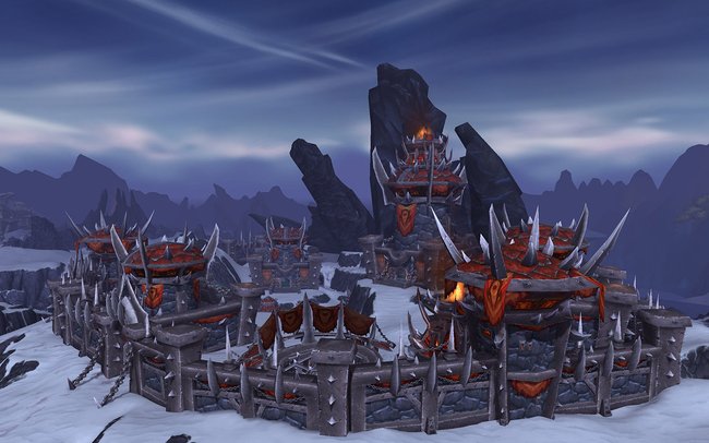 Warlords of Draenor: So könnte eine Horde-Festung im hohen Norden aussehen